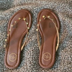 MKS rockstud sandals